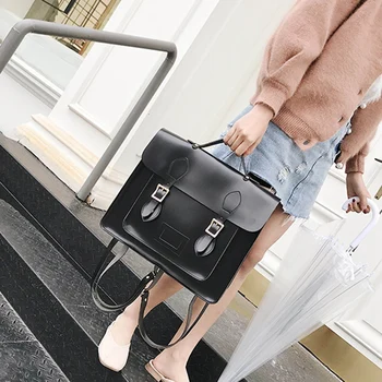 

Vintage College Style Shoulder Bag Handbag Fashion Wild Large Capacity