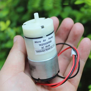 

DC 12V-24V 18V Micro Mini 520 Air Pump Large Flow Gas Oxygenation Pressure Pump with Wire DIY Aquarium 3.6W 0.13A