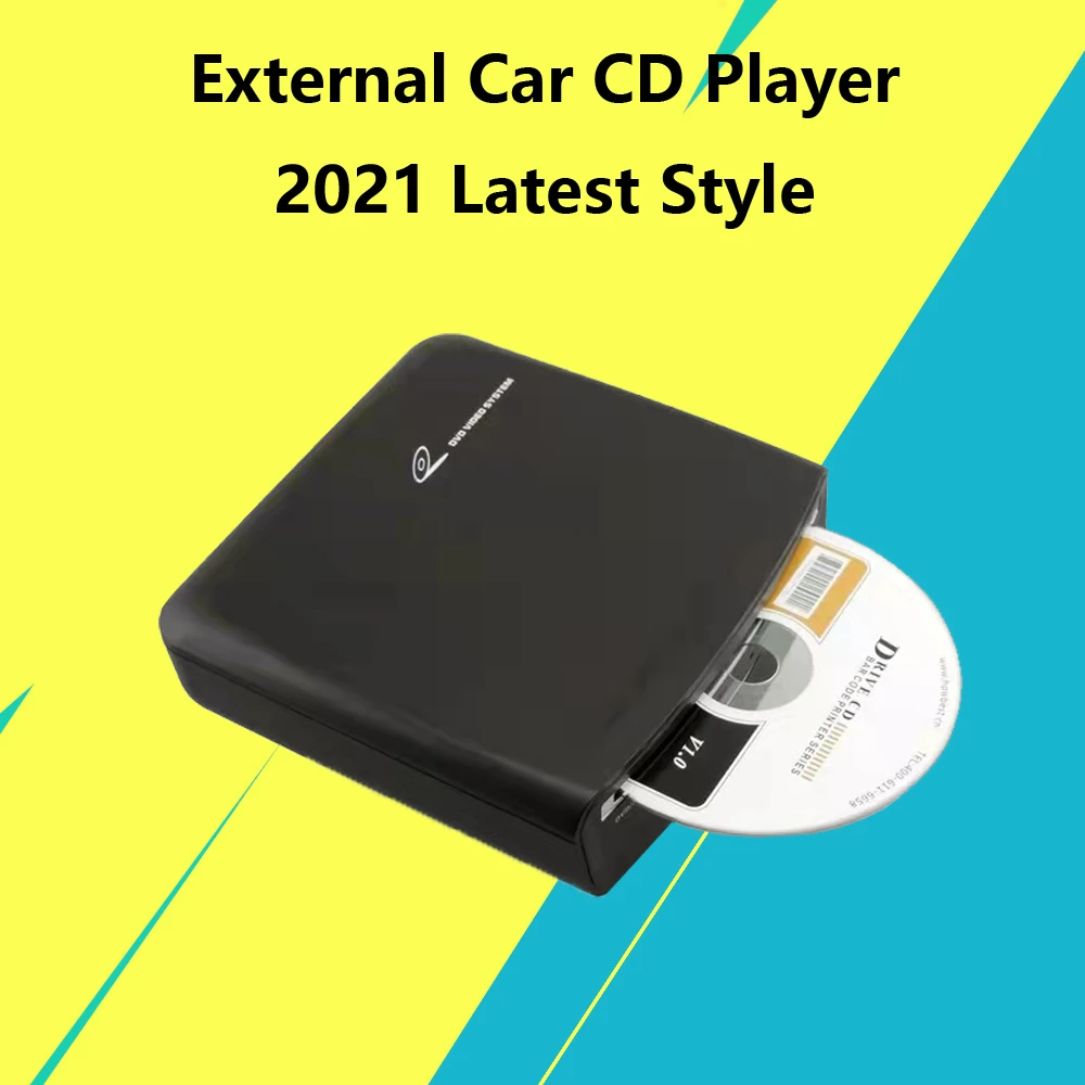 Lecteur vidéo CD MP3 HD externe pour voiture, avec USB, transfert de  Signal, Compatible avec PC, LEDTV, Android | AliExpress