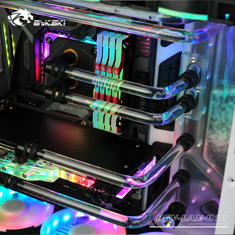 Bykski RGV-LAN-O11 распределительная доска для Lianli PC-O11