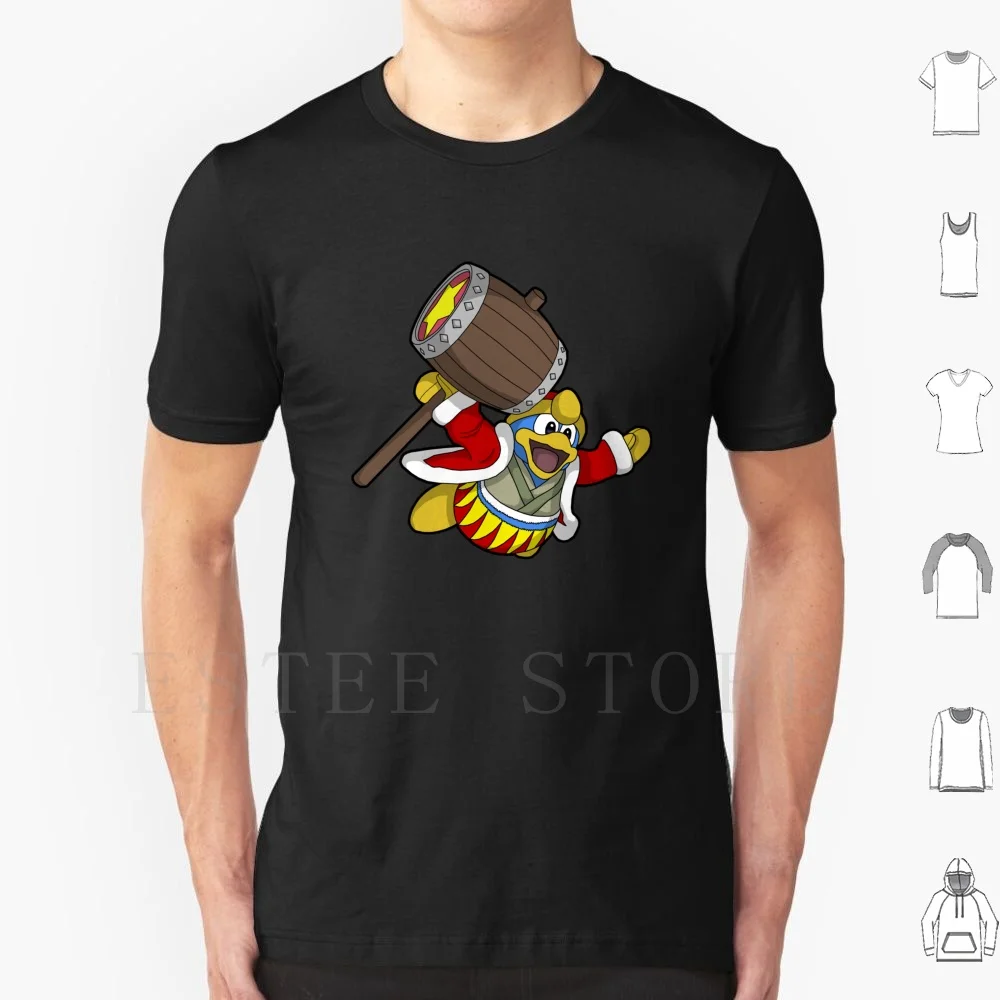 Dedede Nair T Shirt Print Cotton King Dedede Dedede King Ddd Smash Super Bros Wii Wii U 3Ds Super Smash Bros Gordo