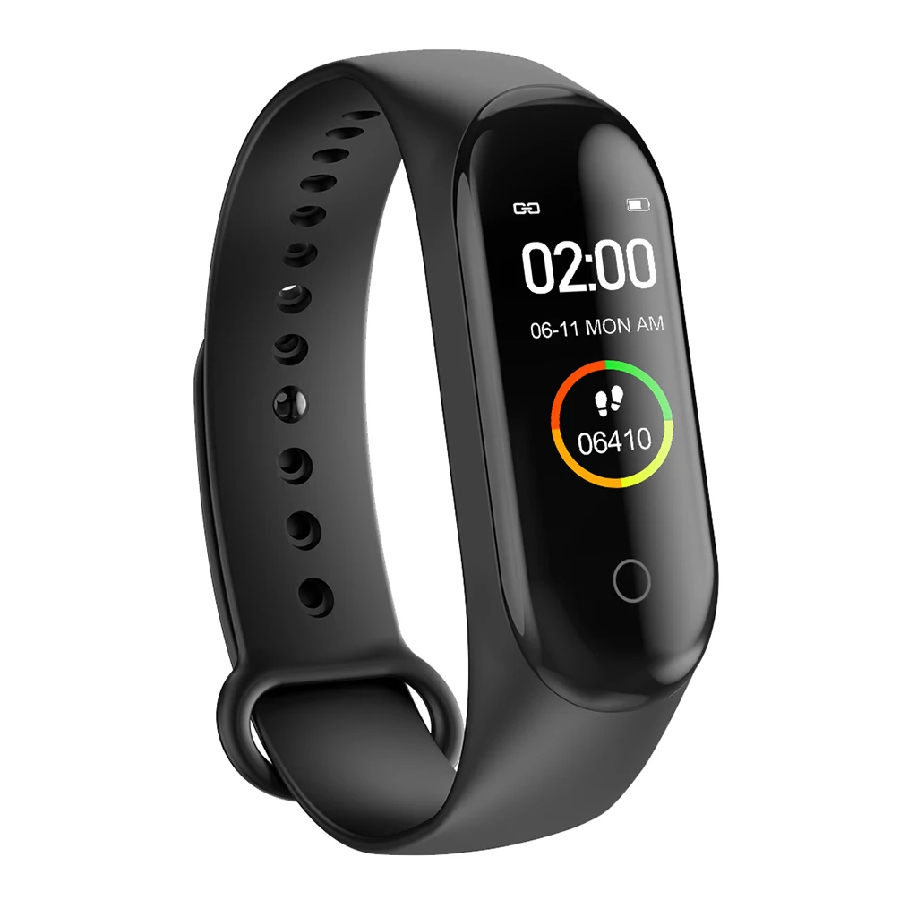 

M4 Bluetooth Smart Band Watch Heart Rate & Blood Pressure Monitor Fitness Tracker Brand Smartband Wristband Health Bracelet