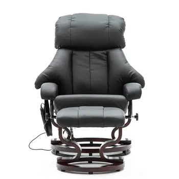 

Comfortable Adjustable Reclining Electric Heated Massage Sofa Chair Computer Desk with Footrest Stoo Armchair for Home Office