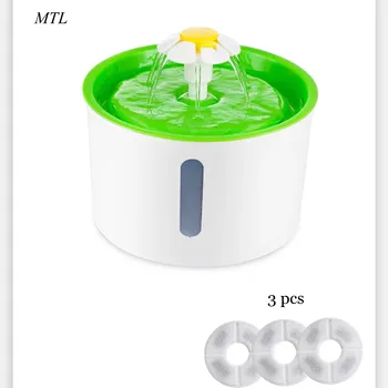

1.6L Automatic Cat Water Fountain with Mat Pet Drinking Fountain Electric Bowl Water Fountain Water Feeding Dispenser Filter