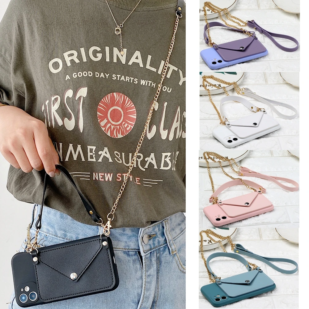 

Case for Funda Huawei P20 P30 P40 Lite E Case Fashion Portable Slung Wallet Phone Cover na Euti Huawei Mate 10 20 30 P30 P40 Pro