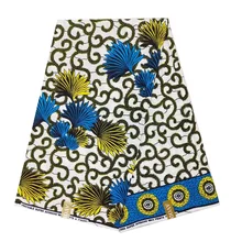 Африканская восковая ткань для индонизии батик хлопок Голландский Воск реальный блок печати настоящий воск ткани материал для шитья платья