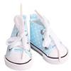 5cm Canvas Shoes For EXO Nancy Doll Hand Made 12 Colors Dot Mini Canvas Shoes Sneakers For DIY Cotton Russia Doll Girl Best Gift 5
