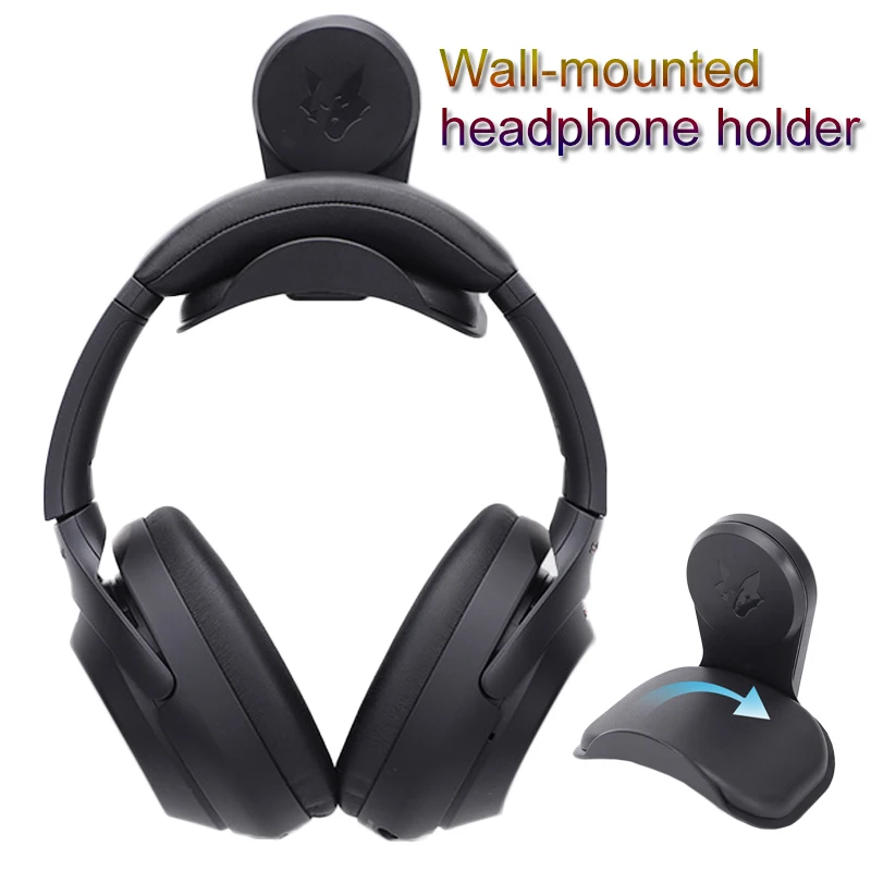 Wall mounted Earphone Stand ABS TPU Multi functional Game Headphone Holder Bracket Display Shelf