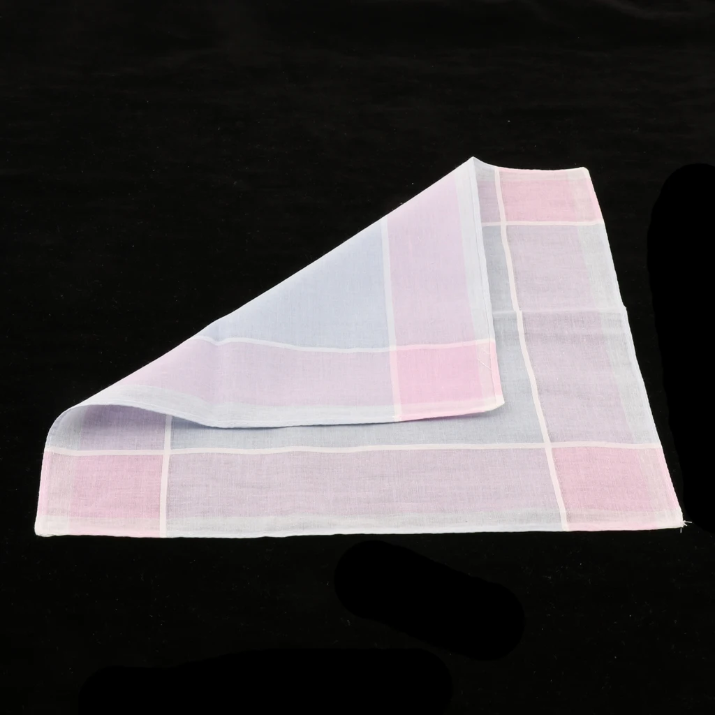 Set Of 12 High Quality Handkerchief Cloth Handkerchiefs For Men \u0026 Women, Made Of 100% Organic Cotton 30 x 30cm