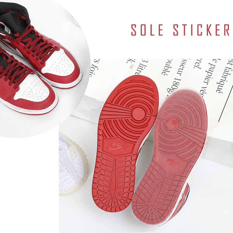 Наклейка на подошву Demine прозрачная противоскользящая наклейка кроссовки