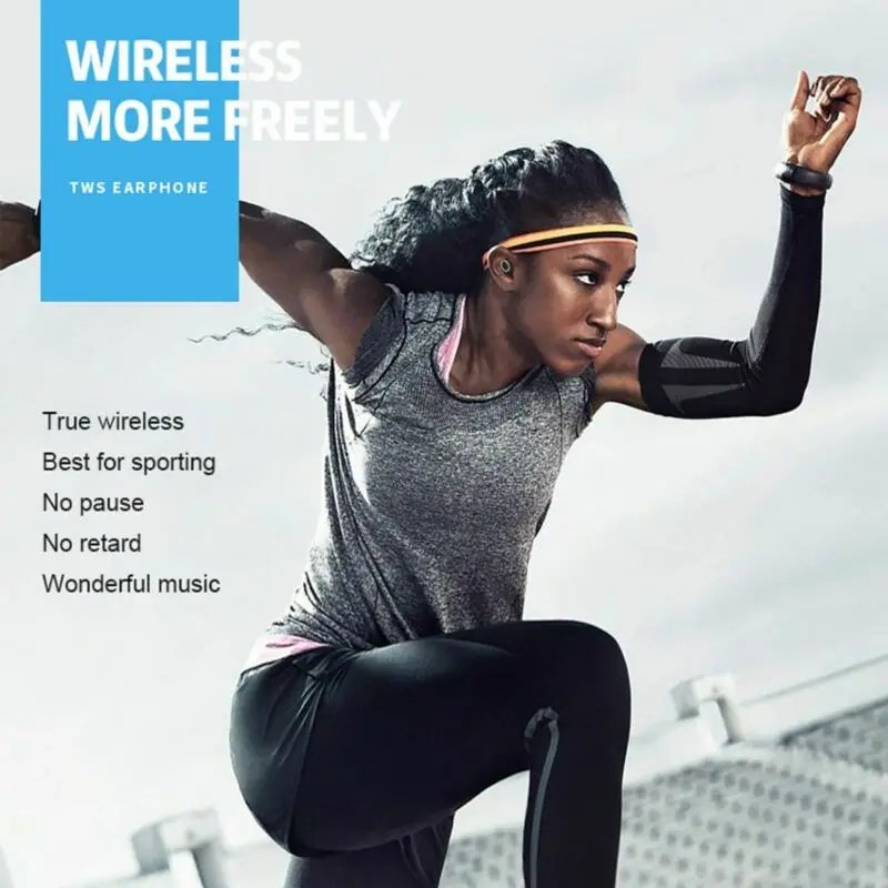 Bluetooth 5,0 гарнитура TWS беспроводные наушники Близнецы наушники 3D стерео наушники