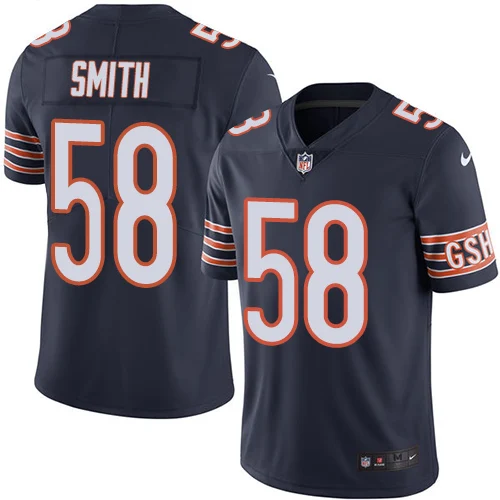 Chicago Высокое качество Мужские медведи Roquan Smith Джерси