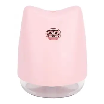 

Diffusore Oli Essenziali Mini Cartoon Desktop Timing Humidifier Car Office Air Purifier Atomizer with LED Lights