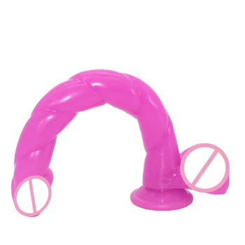 LUUK Long 31cm Dildo секс игрушки для взрослых Suction Cup Dick Stimulate Massage Vaginal Masturbation Woman Realistic Penis 3