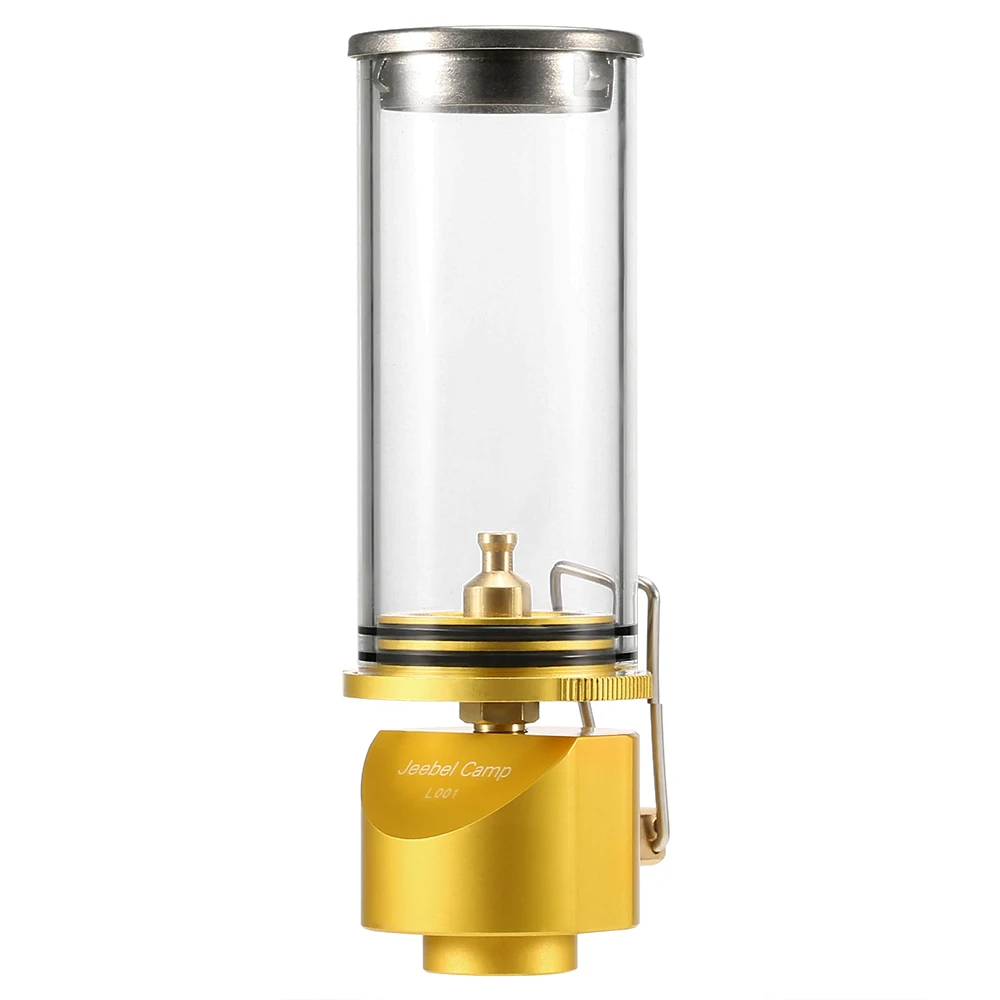 Gold Gas lantern Открытый кемпинг газовый фонарь Lindal клапан Адаптер для открытого воздуха газовый светильник для пешего туризма пикника аварийная лампа Палатка ночной рыболовный светильник - Цвет: Gold Gas lantern