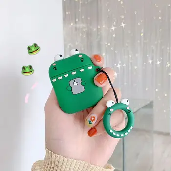 

Fashion Cute Cartoon Soft Silicone Protective Cover Shockproof Case Skin for Airpods 1/2 Charging Box