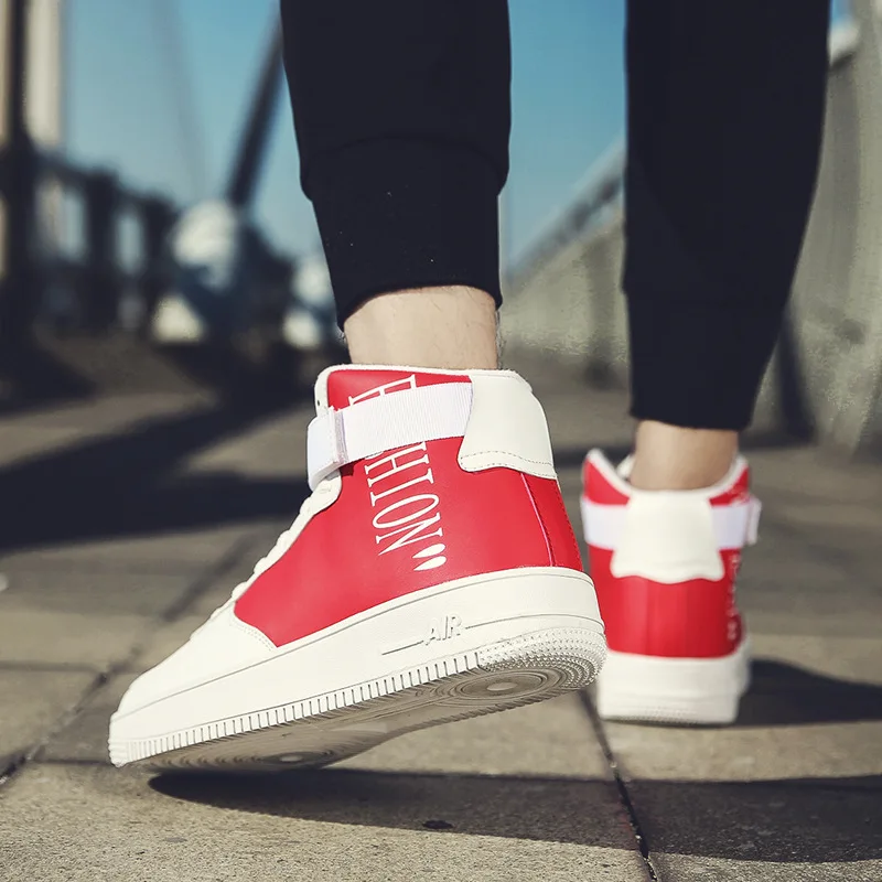 

Hight-top MEN'S Shoes Autumn Shoes Winter Warm Cotton-padded Shoes Korean-style Trend Casual Men Hip Hop Hip Hop Outdoor Sports