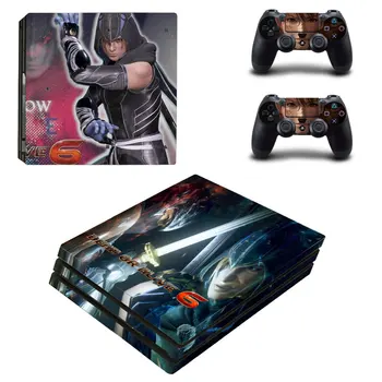 

Dead Or Rlive 6 Style Skin Sticker for PS4 Pro Console And Controllers Decal Vinyl Skins Cover YSP4P-3321