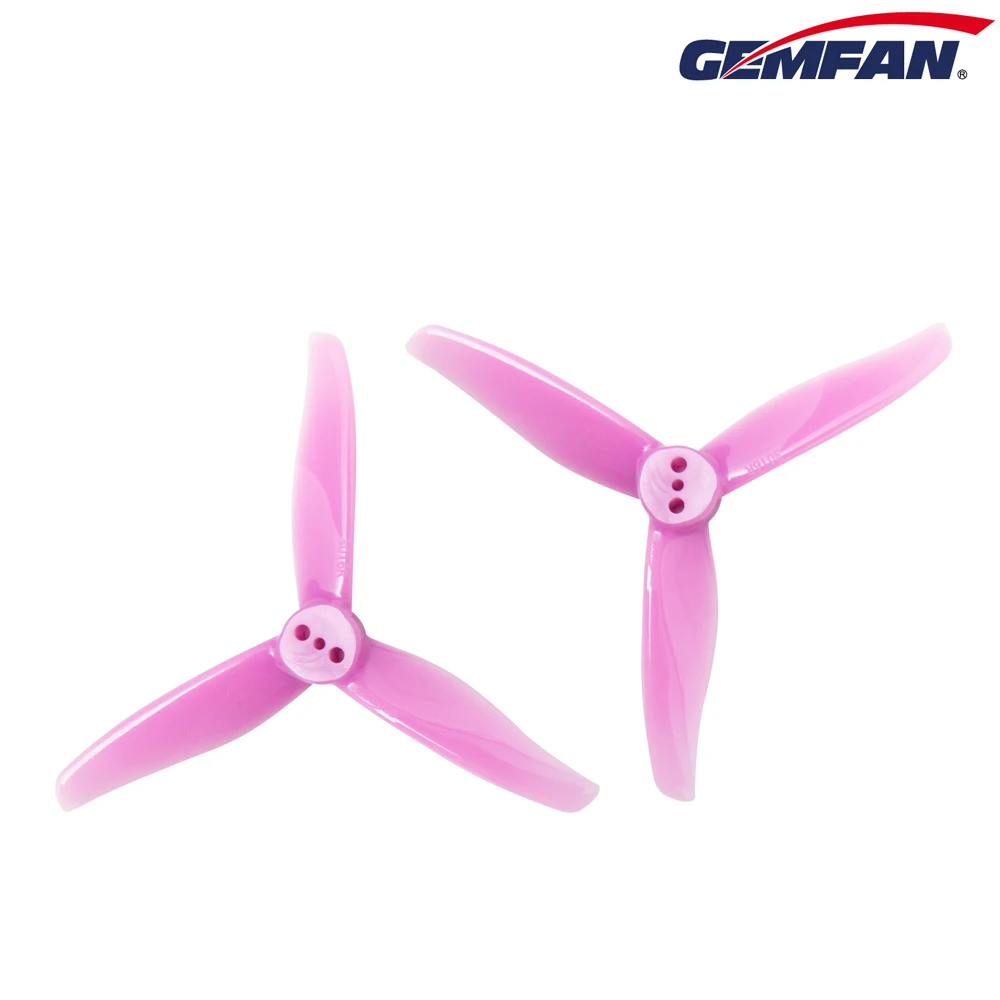 24 шт./12 пар Gemfan 3016 пропеллер 1,5 м отверстие 3 дюймов 3-лезвие CW CCW FPV Пропеллер Мини реквизит для 3-дюймовый небольшой гоночный Дрон с видом от первого лица