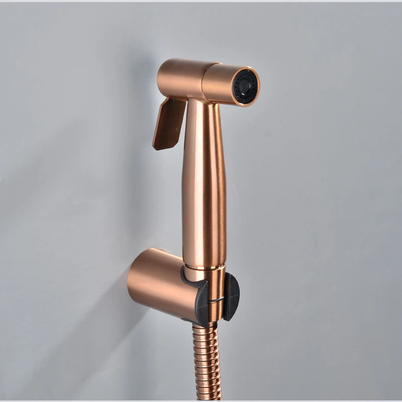 Handheld Bidet Spray Shower Set Toilet Sprayer Douche kit Bidet Faucet,Brushed Nickel,Rose gold Brushed gol 304 Stainless Steel Handheld Bidet Spray Shower Set Toilet Sprayer Douche kit Bidet Faucet,Brushed Nickel,Rose gold Brushed gol 304 Stainless Steel