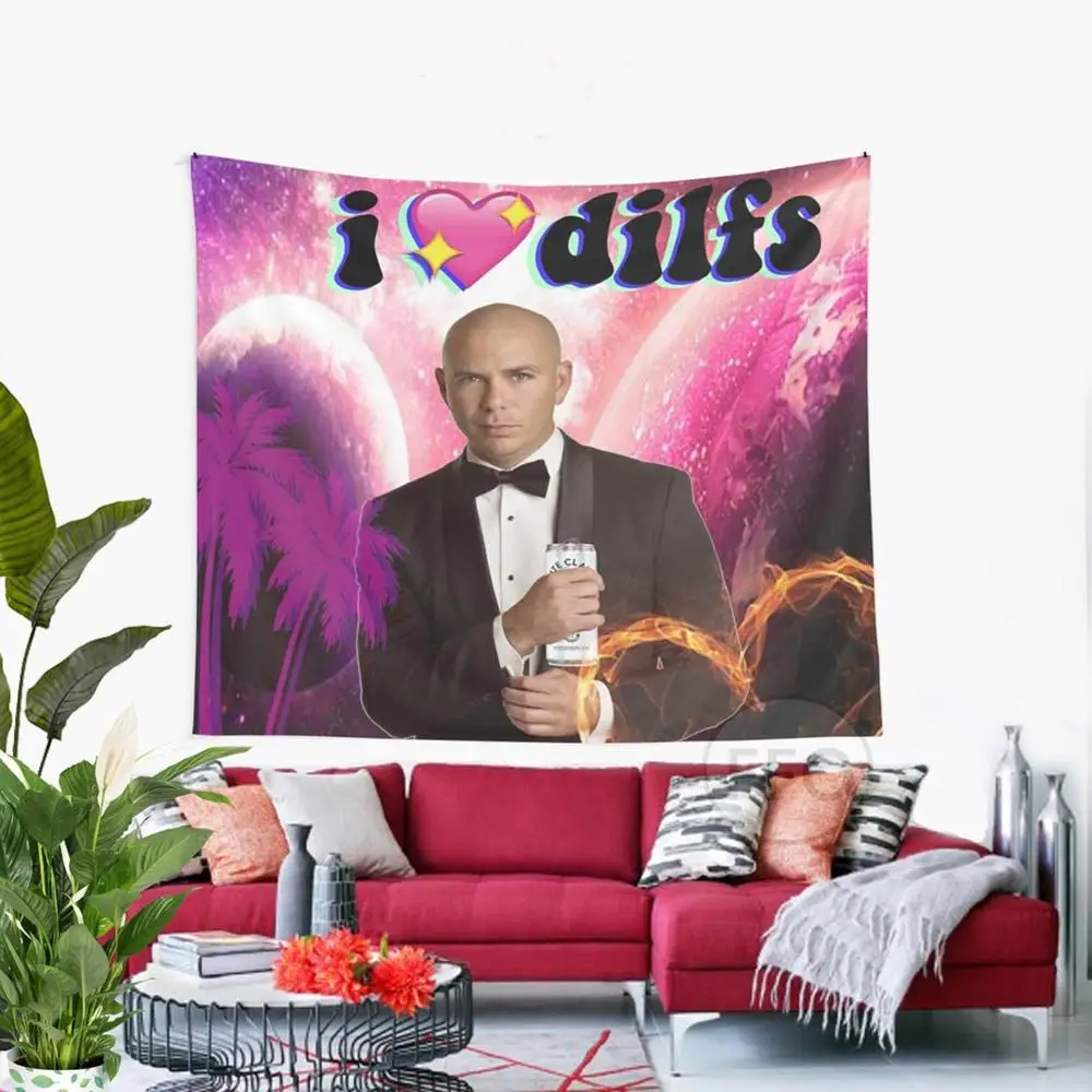 Mr 305 Tapestry Mr. Worldwide Been There Done That Large Size Aesthetic Room Decor Tapestries Sofa Blanket Yoga Mat | Дом и сад