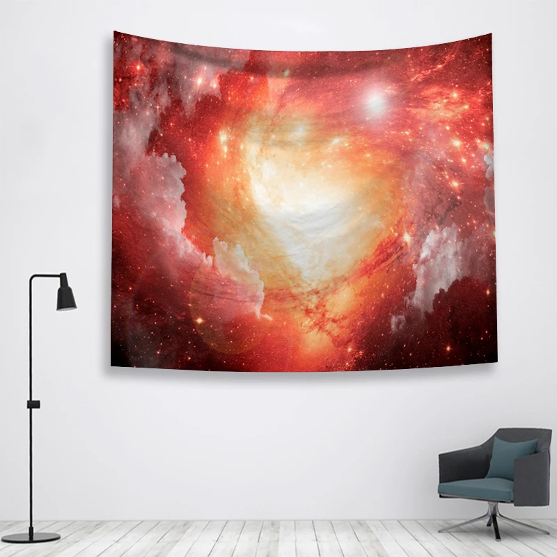 Красочные звездное небо стены Ttapestry висячие украшения богемный пляжный коврик дом Декор общежития МАНДАЛА ГОБЕЛЕН колдовство хиппи - Цвет: 1-19