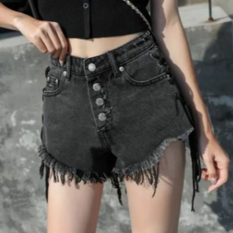XUXI/Летняя одежда, женские узкие короткие штаны с дырками, женские джинсы, Сексуальная кружевная мини-джинсовая юбка FZ290