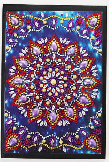 Алмазная живопись блокноты специальная форма животное сова Новое поступление дневник Алмазная вышивка А5 мозаика картина подарок - Цвет: Notebook-1