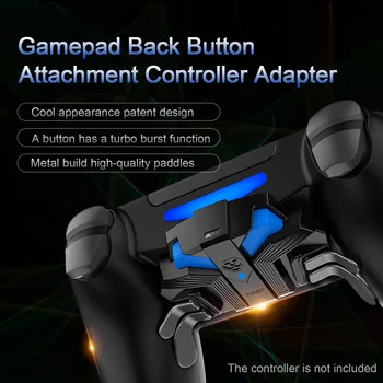 

Bevigac Gamepad Back Button Attachment Controller Adapter with Extended Key Turbo Function for SONY PS4 PlayStation 4 Slim Pro