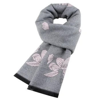 

DS2122 Autumn Winter Female Wool Plaid Scarf Women Cashmere Scarves Wide Lattices Long Shawl Wrap Blanket Warm Tippet