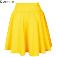 ANCOOLD, Новое поступление,, вечерние, желтые, женские, вечерние, Коктейльные, мини-юбки для девушек, летние, вечерние