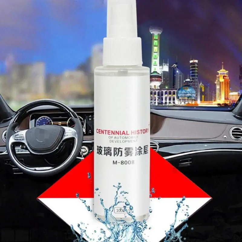 100 мл защита от дождя для лобового стекла автомобиля водонепроницаемый непромокаемый противотуманный распылитель Автомобильное зеркало заднего вида стеклянное покрытие
