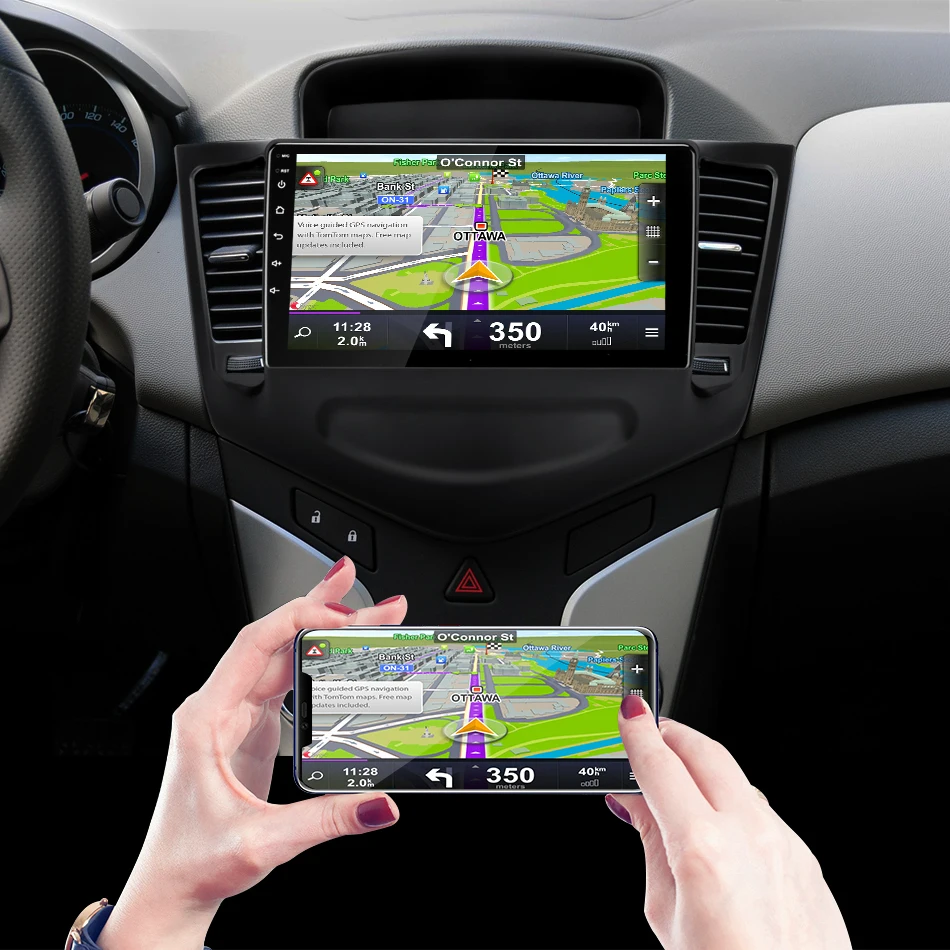 Best Jansite Android Car Radio for Chevrolet Cruze 2009 2010 2011 2012 2013 2014 FM AM touch screen 4G Internet WIFI Reversing image 16