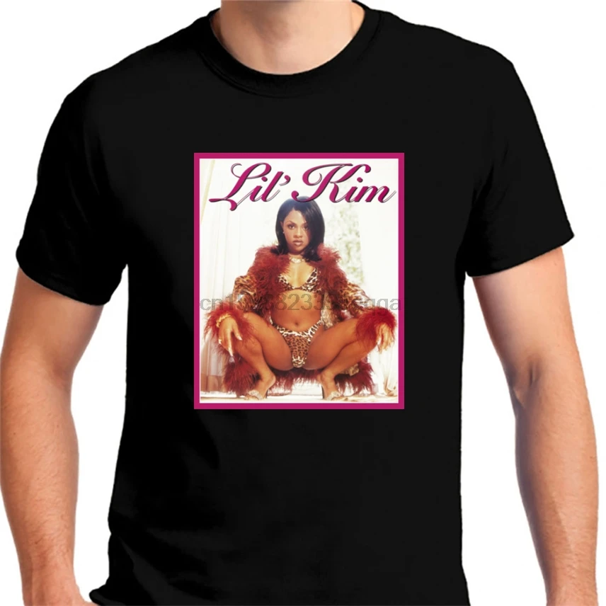 Lil Kim Squat-мужская футболка S-2Xl свободный стиль | Мужская одежда