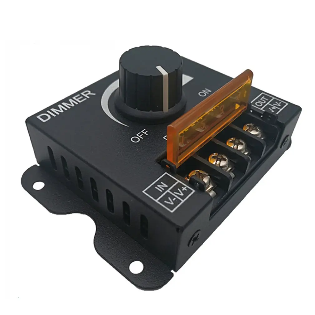 12V 30A 360 Вт светодиодный диммер Регулируемая Яркость лампы накаливания Газа