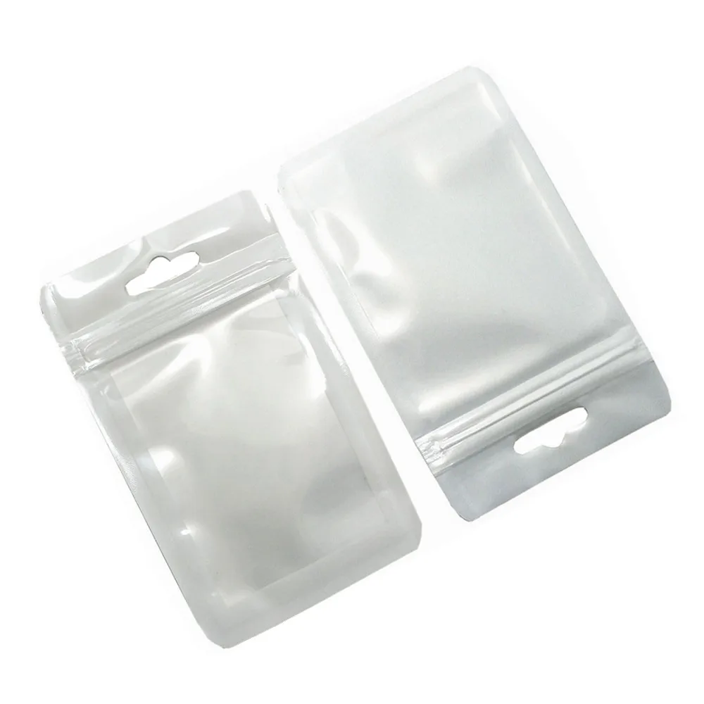 圆角珠光袋 白色 D