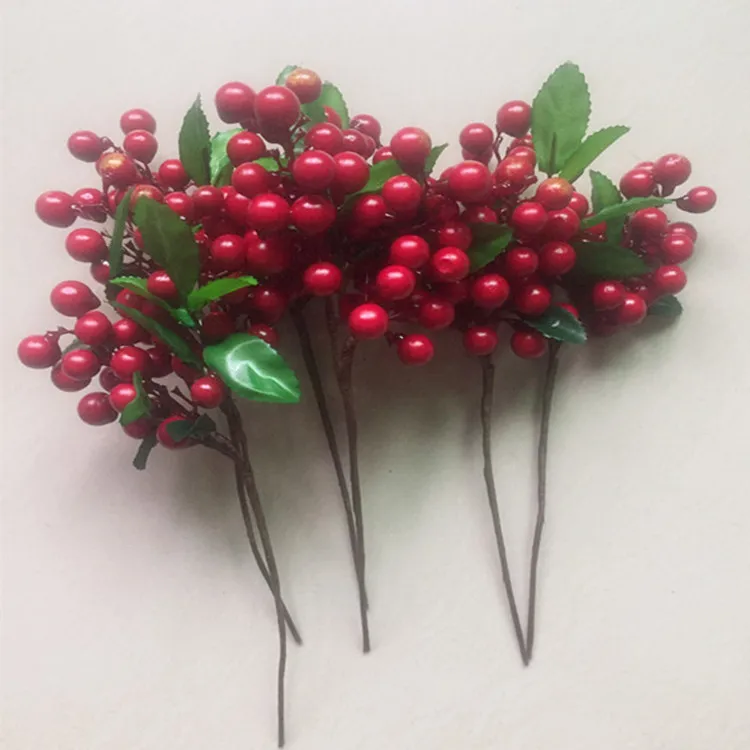 Lae168 Red 1 комплект, искусственный цветок черники, бутон, искусственные растения, декоративный венок, ягоды для свадьбы, дома, вечерние украшения - Цвет: Lae168 Red