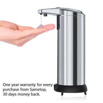 

Bathroom Houseware Tools Sensor Stainless Steel Touchless Automatic Soap Dispenser IR Sensor Liquid Soap Sensor Dispensers