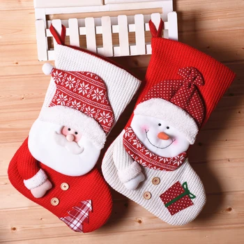 

Christmas Socks Decorated on Christmas Eve Christmas Items Stylish and Individual Decoration Christmas Ornaments for the House