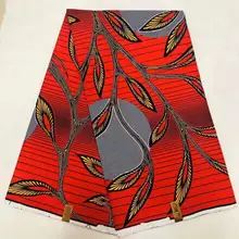 Анкара настоящий Java напечатанный воск хорошего дизайна африканская Анкара JAVA восковая Ткань 6 ярдов/шт хлопок материалы! OT-4594