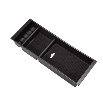 

Center Console Organizer for Ford Rapter F150 2015-2018 Insert Abs Tray Armrest Secondary Storage Box