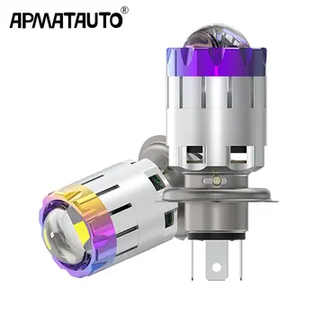

1pcs 6000K White 3000k 4800LM 12V Motorcycle H4 Mini Bi-LED Headlight Lens Bulbs For BMW F800R F 800R F 800 R 2015 2016 2017