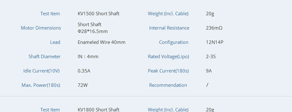 T-Motor TMotor AS2304 Brushless Motor