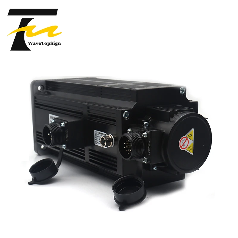 AC серво двигатель в комплекте с тормозом 130ST M15015 220V 380V 2.3квт 1500 об/мин 15n. m
