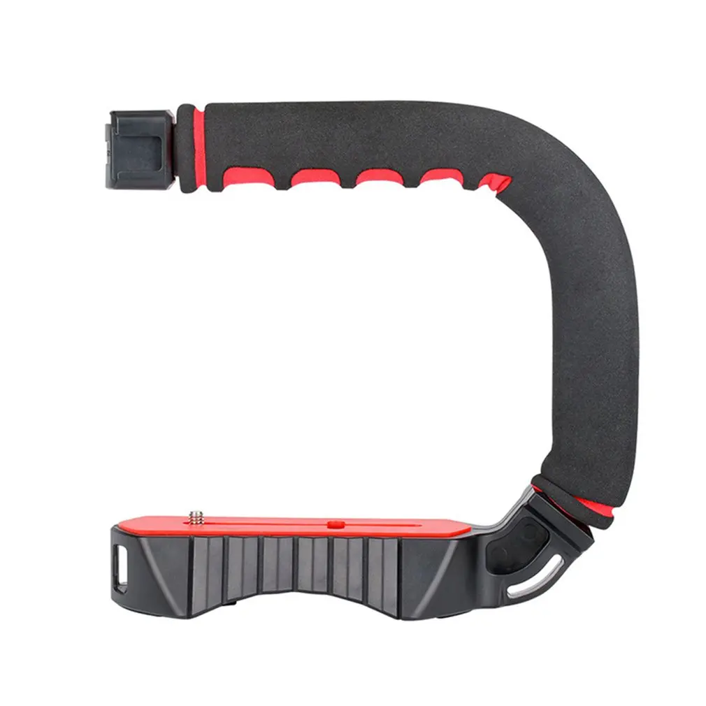 

U-Grip PRO U Shape Bracket Video Handle Handheld Stabilizer Grip Holder w/1/4"Screw Cold Shoe Mount for DSLR SLR Camera