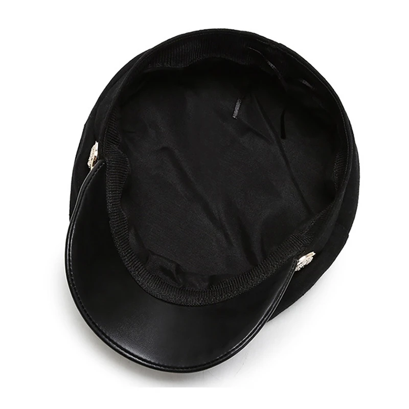 Sport Running Caps Beret Cap British Style Sweat Absorbent Octagonal Hat Outdoor Autumn Winter Headwear Apparel Hats