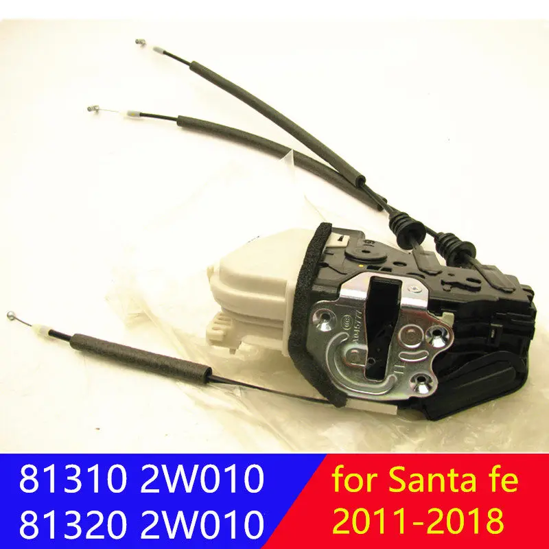 Genuine Front Door Lock Actuator Motor Driver Side Latch Release Reardoor for hyundai Santa fe 2013-813102W010 813202W010 car interior accessories