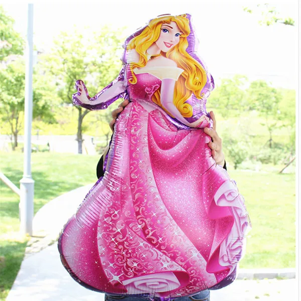 Balloon 1pcs Принцесса Вечерние салфетка для посуды скатерть дети девочки с днем рождения декорации шарики взрослые вечерние принадлежности Anniversaire - Цвет: Balloon 1pcs