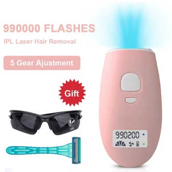 

CCCIST 990,000 Flash IPL Laser Epilator Portable Depilator Machine Permanent Photoepilator Painless Laser Hair Remover Device