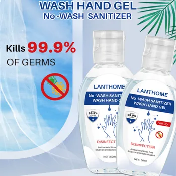 

3pcs 50ml Nano Silver Ion Disinfection Gel Antibacterial Hand Sanitizer Safe And Non-irritating Personal Cleaning Supplies TSLM1